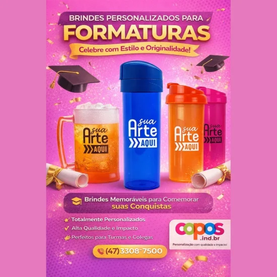 Brindes Personalizados para Formaturas: a lembran&ccedil;a perfeita para celebrar conquistas!