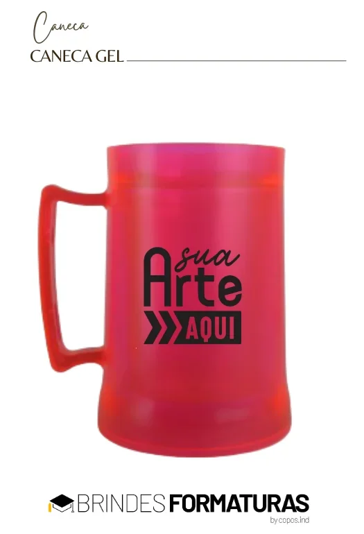 Caneca de Gel Personalizada